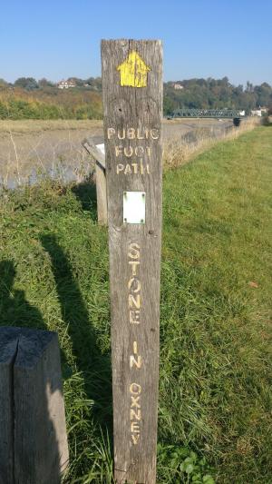 Sussex Border Path start in Rye