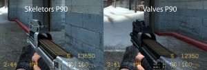 Silver P90 for CSS