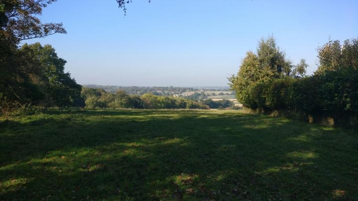 View of Bodiam Castle from Ewhurst Green